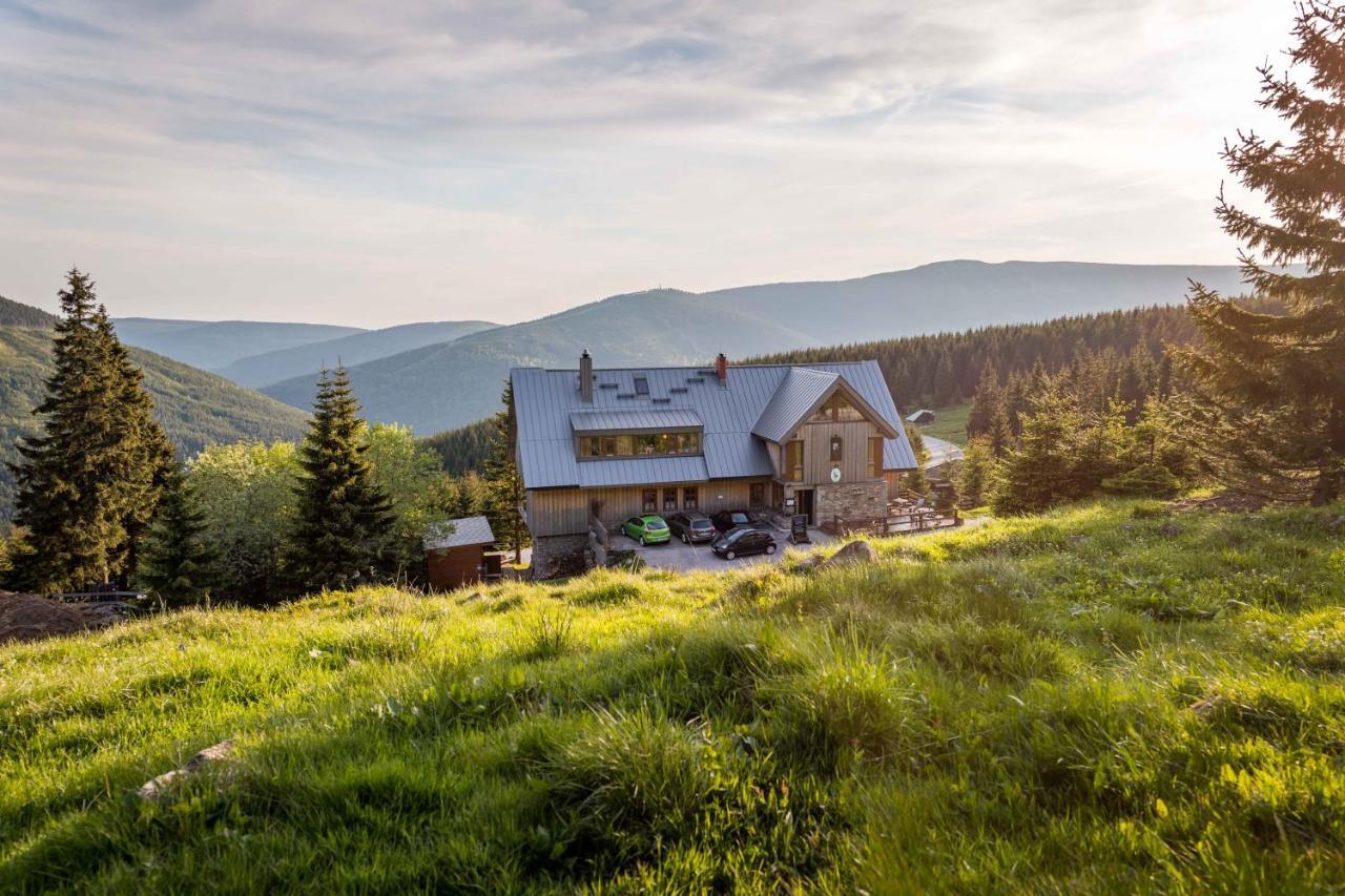 Erlebachova Bouda, Hotel - Resort Svaty Frantisek Špindlerŭv Mlýn المظهر الخارجي الصورة