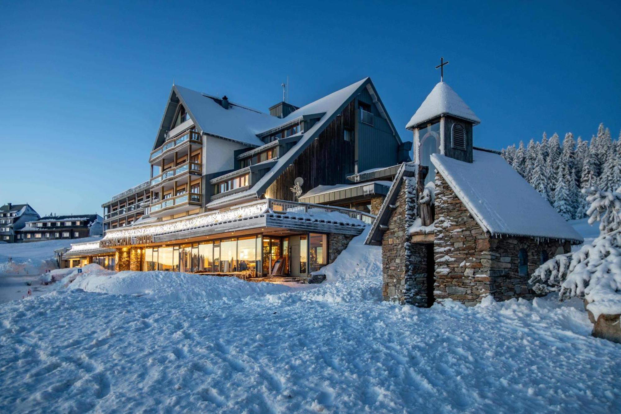 Erlebachova Bouda, Hotel - Resort Svaty Frantisek Špindlerŭv Mlýn المظهر الخارجي الصورة